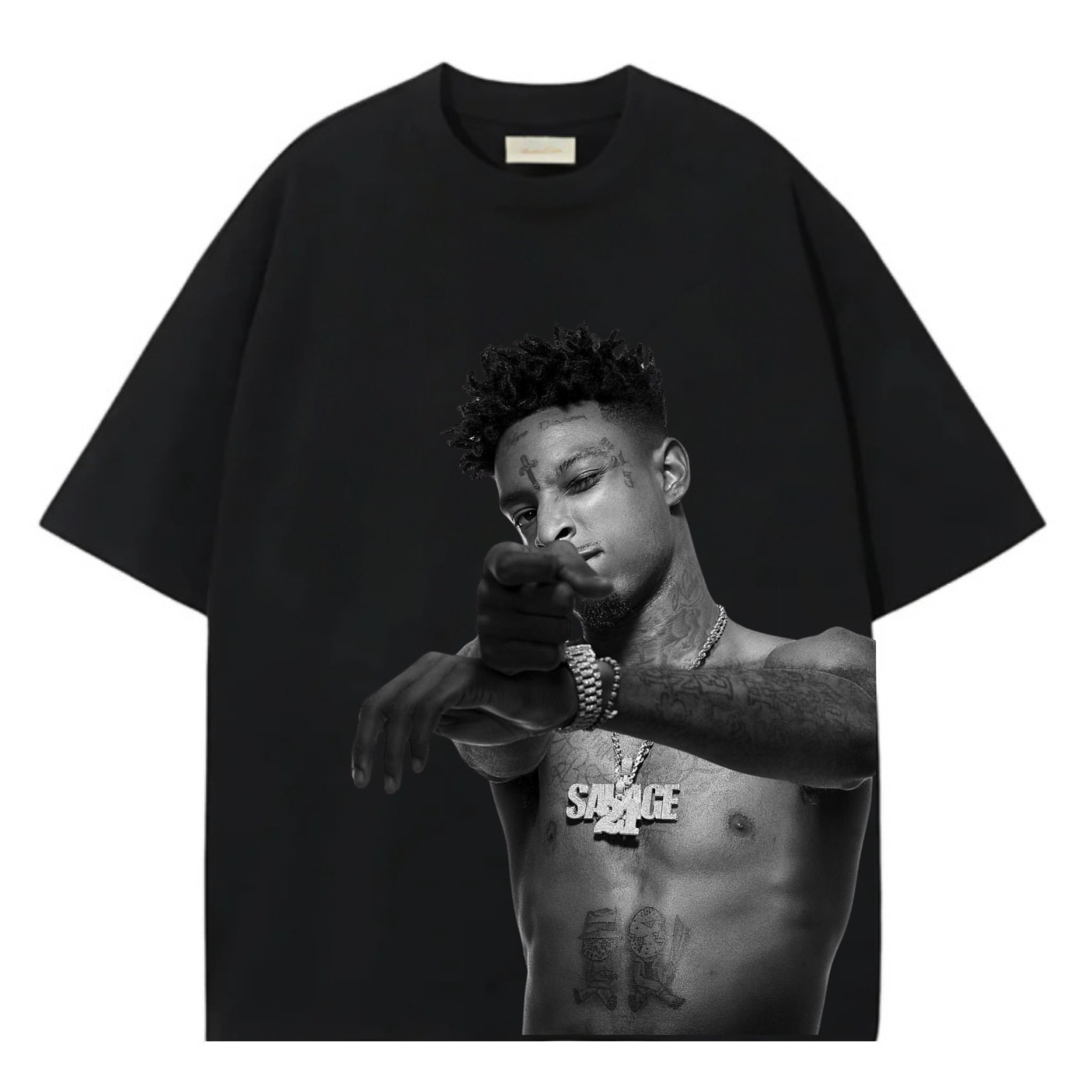 21 SAVAGE V3 OVERSIZED TEE